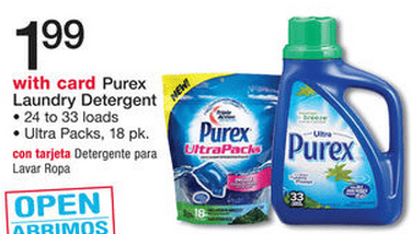 $1/2 Purex Coupon - Purex Laundry Detergent ONLY $1.49 At Walgreens ...