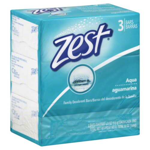 Zest Bar Soap 3 Pack