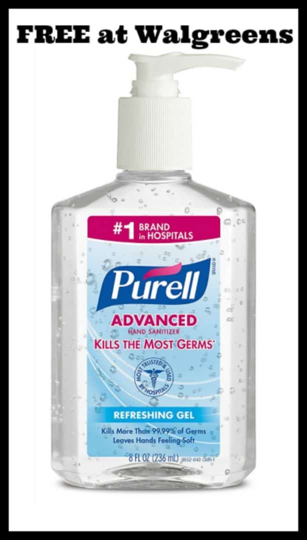 Walgreens - FREE Purell Hand Sanitizer! - DEAL MAMA