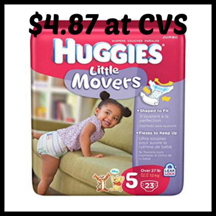 CVS Huggies Diapers Jumbo Pack only 4.87! (Starting 5/14) DEAL MAMA
