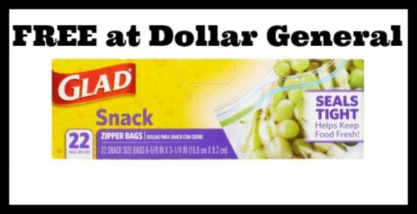 Dollar General - FREE Glad Snack Bags! - DEAL MAMA