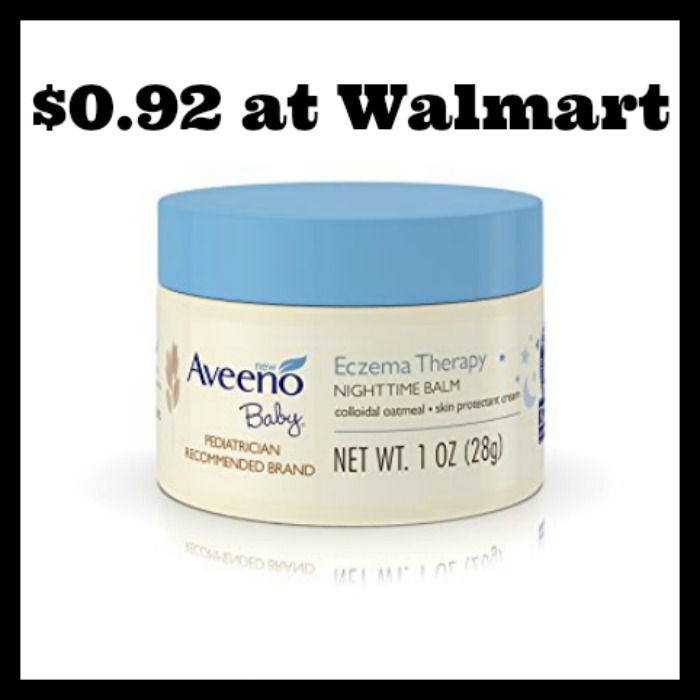 aveeno baby eczema cream walmart