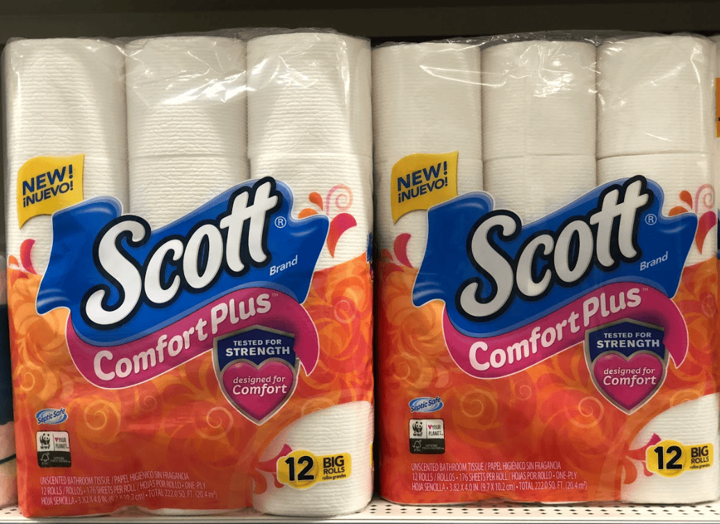 Scott Comfort Plus Bath Tissue Only 3 75 At Dollar General Extreme 