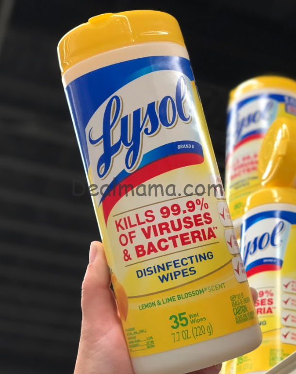 Walgreens Disinfectant Wipes Lemon