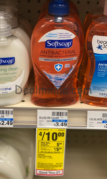 Softsoap Hand Soap Only 0 75 At Cvs Extreme Couponing Deals
