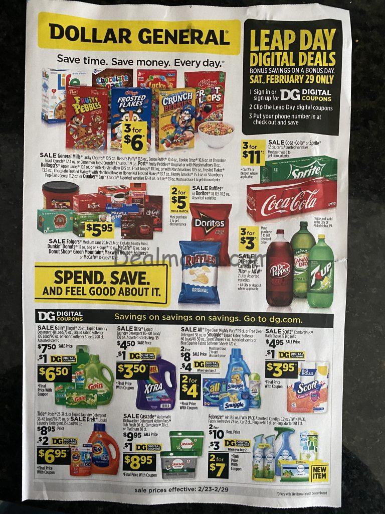 dollar general weekly ad