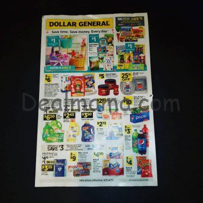 Dollar General Ad Scan