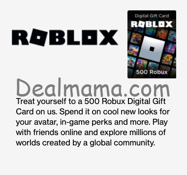 Free 500 Robux Egift Card For Verizon Members Extreme Couponing Deals - 500 robux verizon