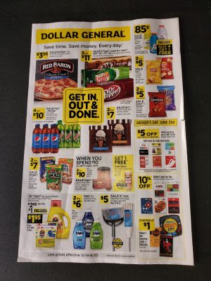 Dollar General Ad Scan