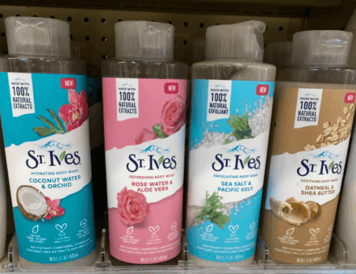 St Ives Body Wash only $0.50 each at Walgreens!