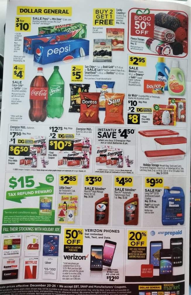 Dollar General Ad Scan