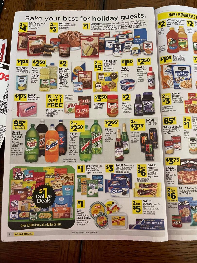 Dollar General Ad Scan