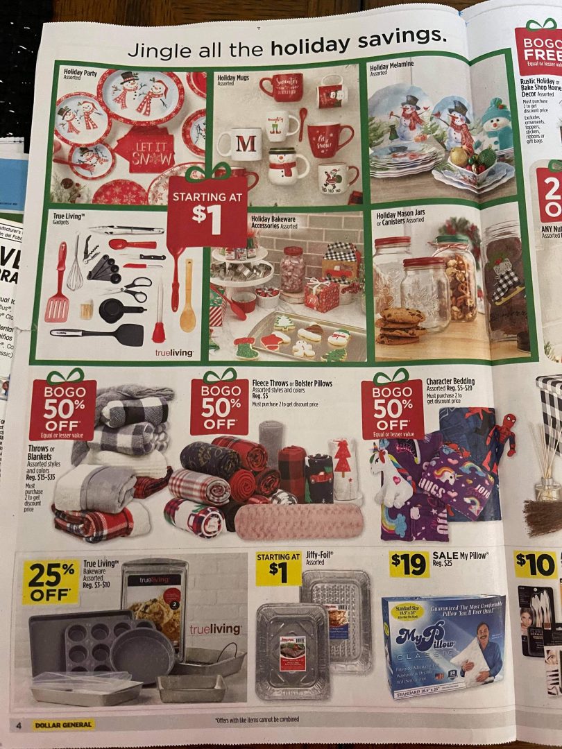 Dollar General Ad Scan