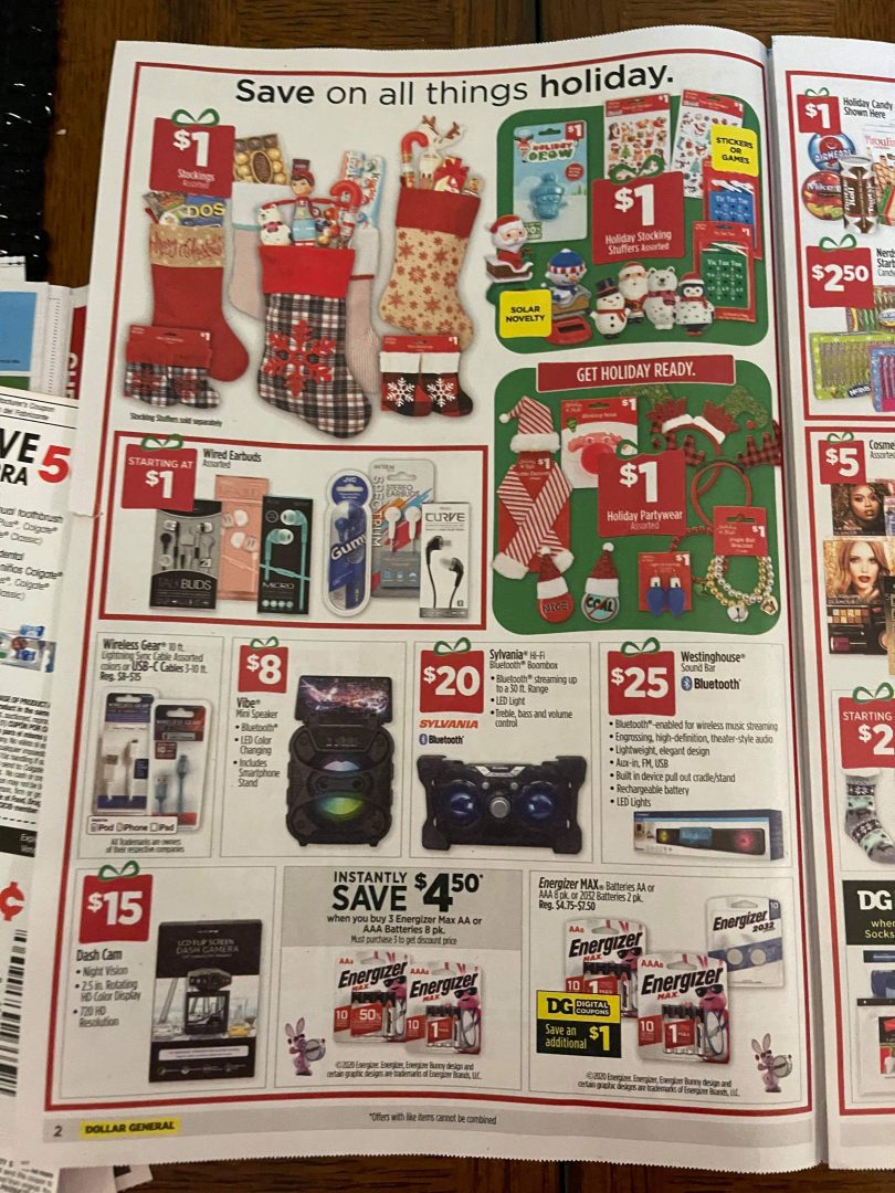 Dollar General Ad Scan