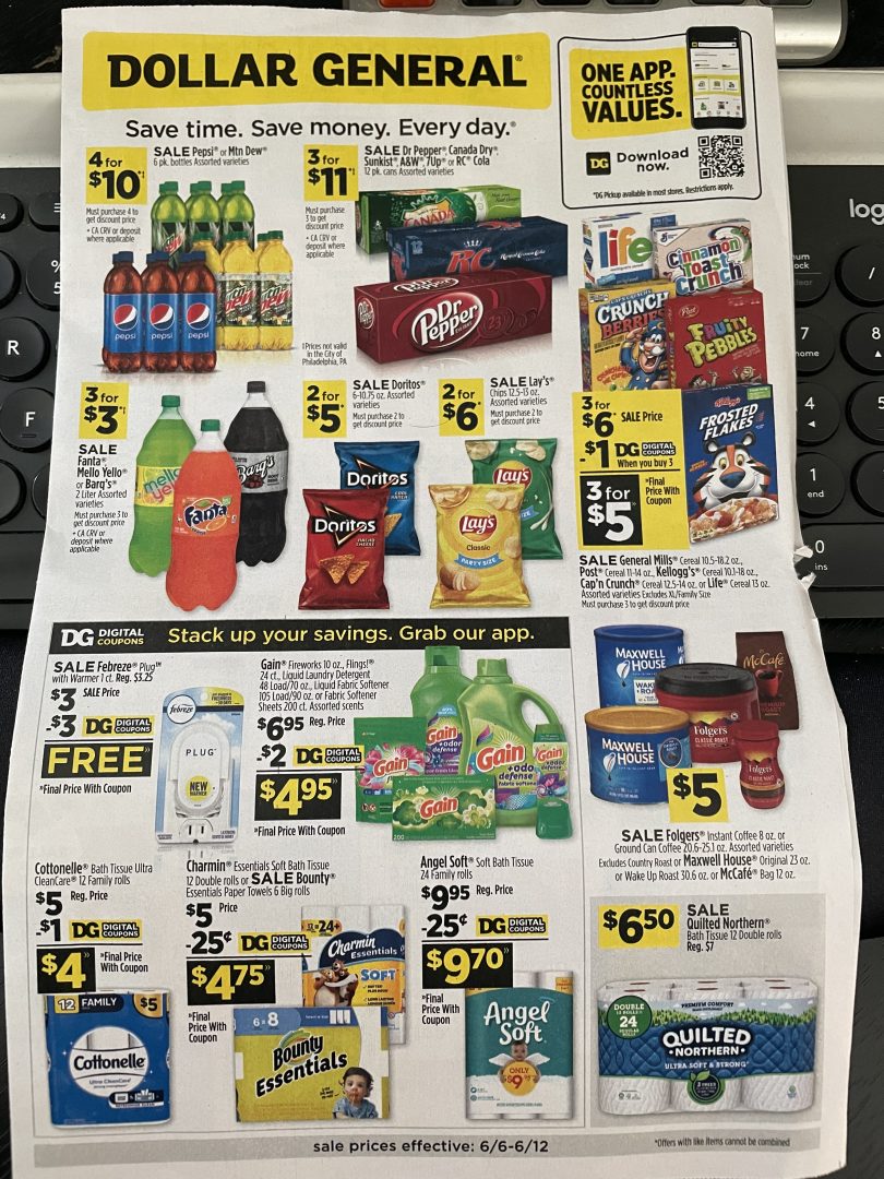 Dollar General Ad Scan