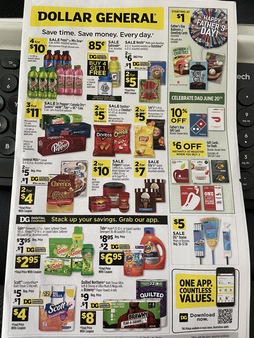 Dollar General Ad Scan