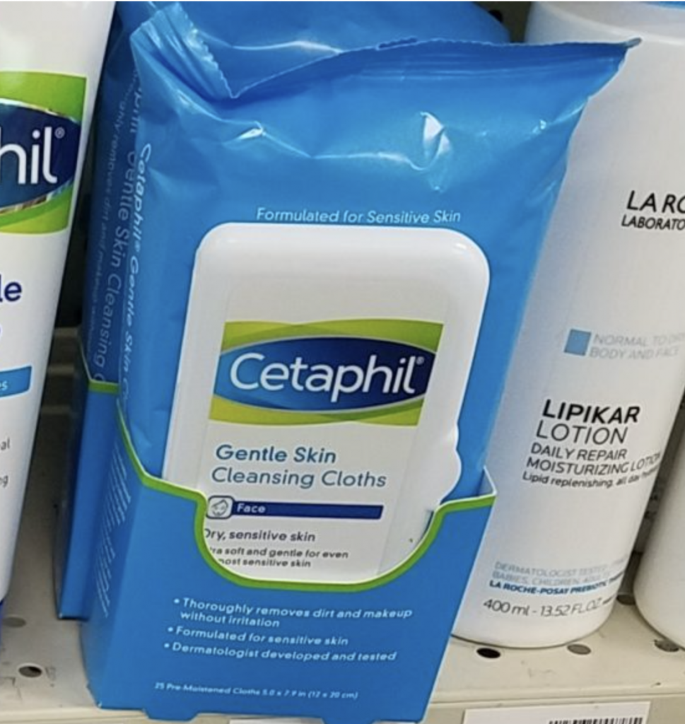 Money Maker Cetaphil Cleansing Cloths at Walmart Extreme Couponing