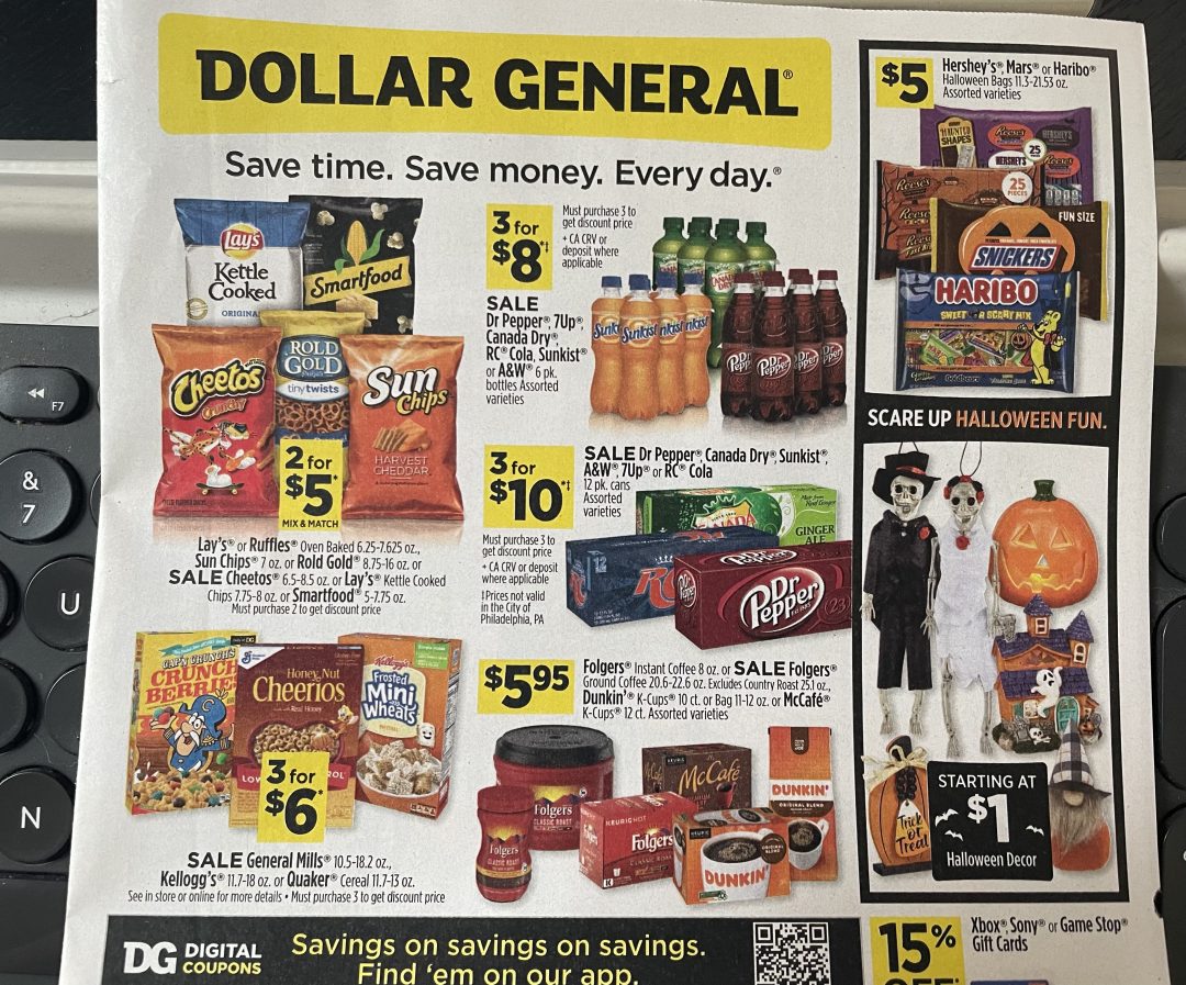 Dollar General Ad Scan