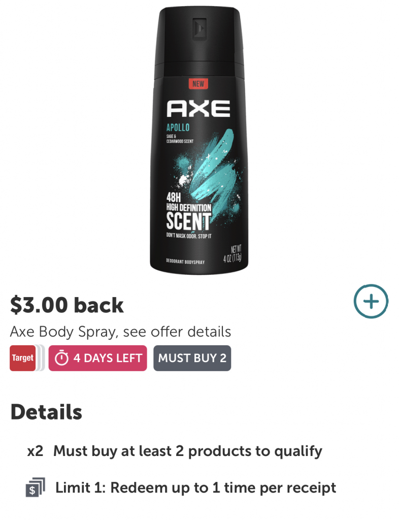 2 FREE Axe Body Sprays at Walgreens! Extreme Couponing & Deals