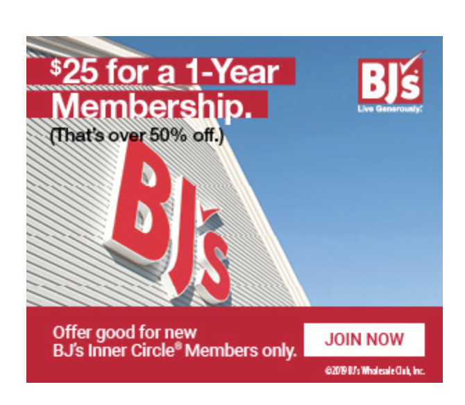 BJ’s Inner Circle New Membership Join Now for just 25.00 for the year! Extreme Couponing & Deals