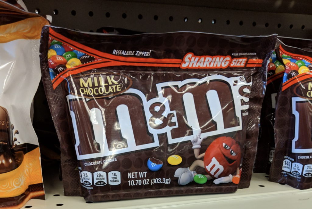 M&M Sharing Size or Halloween Candy only 1.75 at Walgreens! Extreme