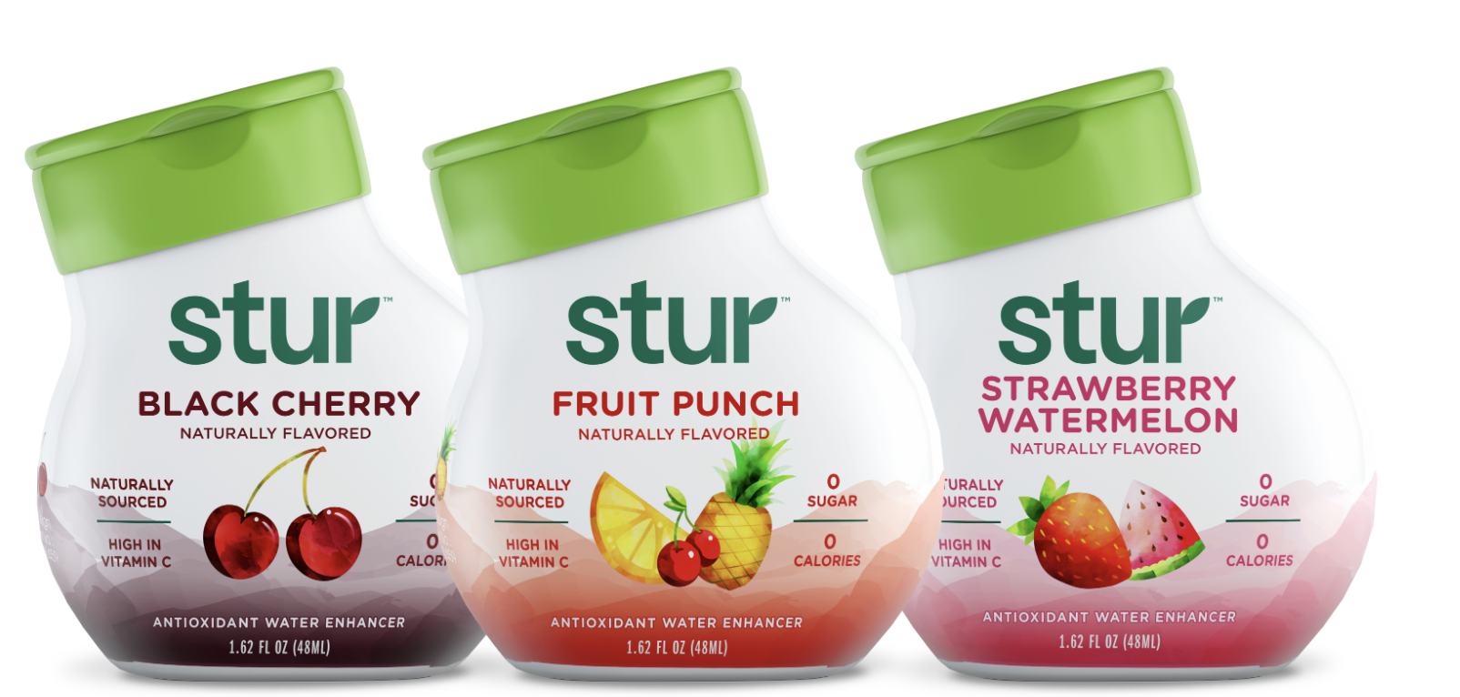 Stur – Liquid water enhancer.