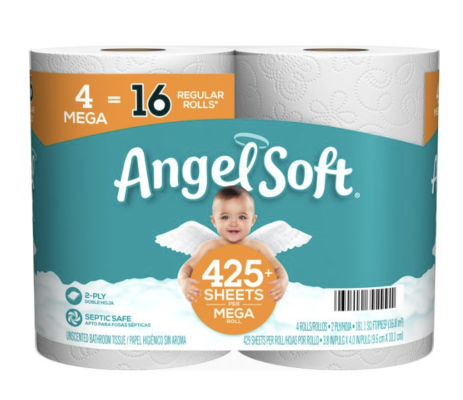 Angel Soft Bath Tissue only 3.25 at Dollar General!