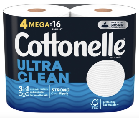 Cottonelle Toilet Paper only $4.00 at Dollar General!