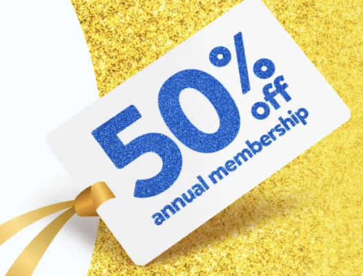 Walmart Plus: 50% off Annual Membership!