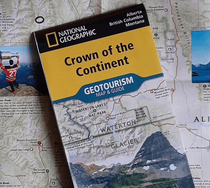 Free National Geographic Crown of the Continent Map & Guide Book ...