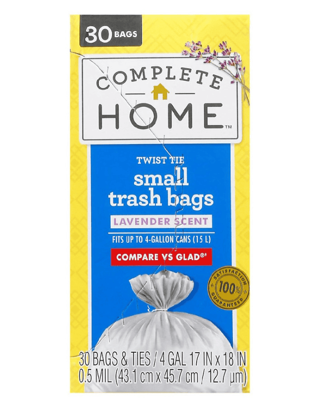 Complete Home Trash Bags only 1.66 at Walgreens! - Extreme Couponing ...