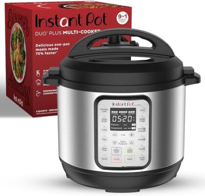 Instant Pot Duo Plus 9-in-1 Multicooker Just $69.99 on Amazon – Limited Time Deal!