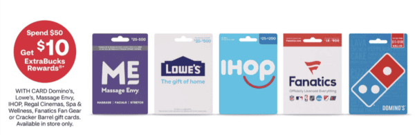 HOT ECB Gift Card Deal at CVS!