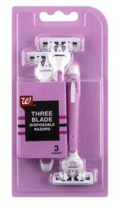 Walgreens Disposable Razors only $0.34 each at Walgreens!