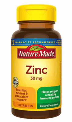 Nature Made Zinc Vitamins only $0.99 each at Walgreens