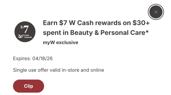 MONEYMAKER BOOSTER SCENARIO AT WALGREENS!