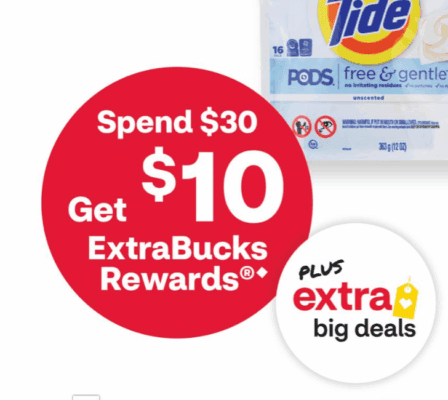 SPEND $30 GET $10 EXTRABUCK SCENARIOS!!
