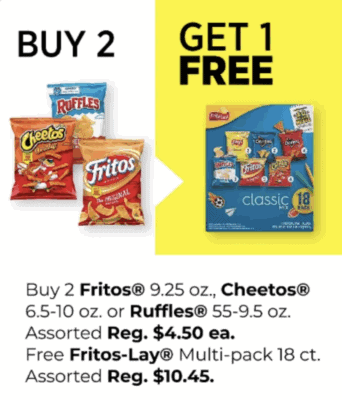 Pay $7.50 for $22 worth of Lipton Iced Tea & Lays Chips at Dollar General!