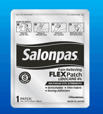 FREE Sample of Salonpas Pain Relieving Flex Patch