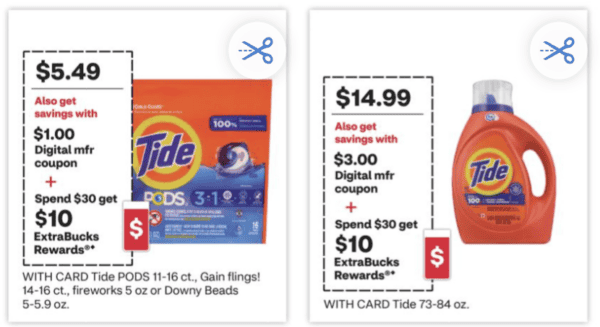SPEND $30 EARN $10 EXTRABUCK  SCENARIO!