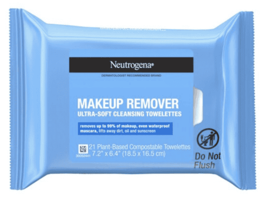 Neutrogena Makeup Remover Wipes 21-Count $0.49 Each at CVS