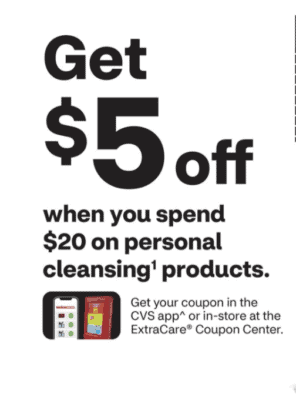 5 Personal Cleansing Coupon Scenarios at CVS!