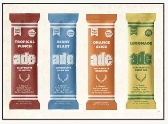 FREE Sunday Sports 4-Stick Electrolyte Sample Pack