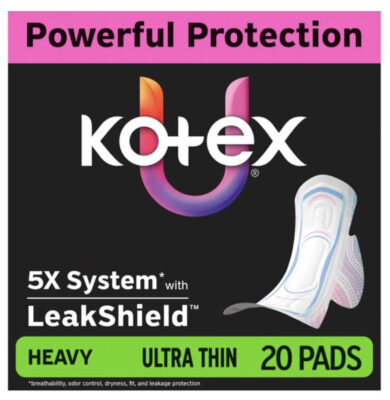 Kotex BioCare as low as $1.36 each at CVS
