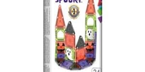 MAGNA-TILES microMAGS 24-Piece Spooky Travel Set
