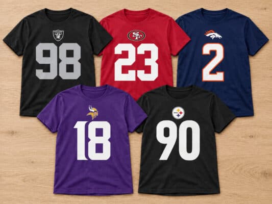 NFL T-Shirts as Low as $11.24 at Walmart (Reg. $25)