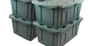 Sort & Style 27-gallon storage totes 4-pack at Walmart
