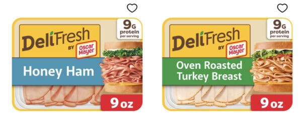 Oscar Mayer Deli Fresh Lunch Meat Only $2.47 at Walmart