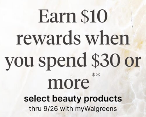 Pay $10.38 for $32.98 in L'Oreal Elvive, TRESemme & Dove Hair Care at Walgreens