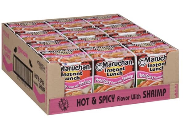 Maruchan Instant Lunch Ramen Noodles 12-Pack Only $5.47 Each Shipped on Amazon
